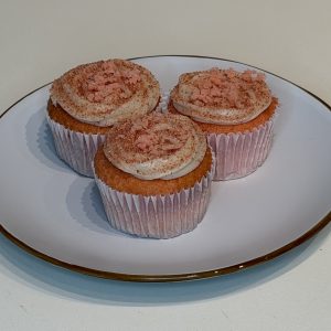 Strawberry Crunch Cupcakes